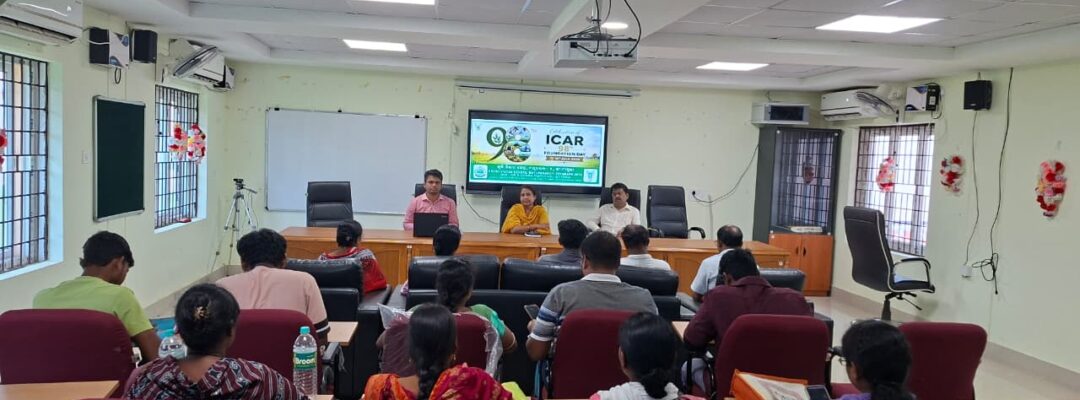 Celebration of 98th Foundation Day of ICAR at KVK,Mayurbhanj-1